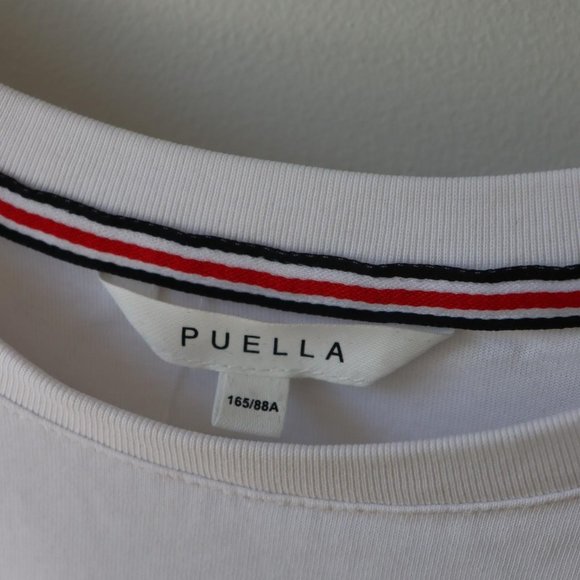 puella white graphic tee - Picture 4 of 4